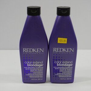 Lot of 2 Redken COLOR EXTEND BLONDAGE COLOR DEPOSITING CONDITIONER 8.5 oz
